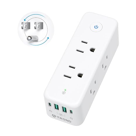 TROND Outlet Extender with PD20W USB C