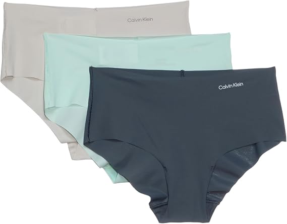 Calvin Klein womens Invisibles Seamless Hipster Panties, Multipack