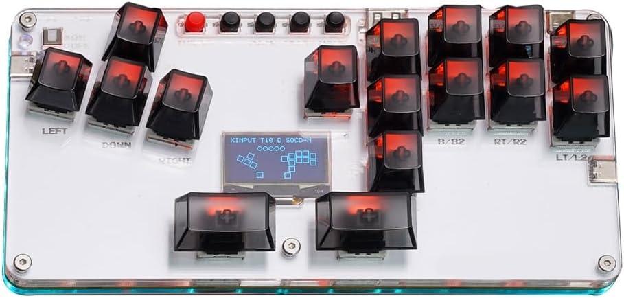 Street Fight Arcade Controller Game Keypad Leverless Controller for PC