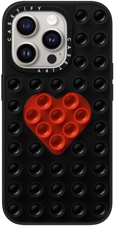 CASETiFY for iPhone 15 Pro Case - The Stick-It Black