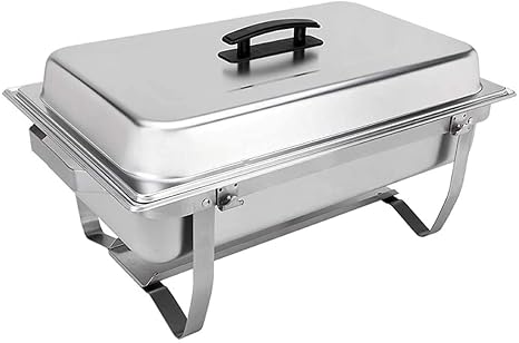 Sterno Foldable Buffet Chafing Dish Set, 8 Piece