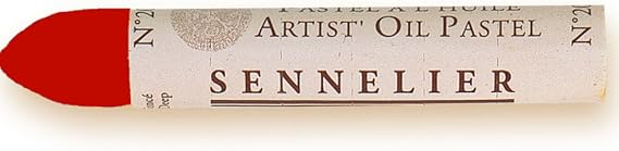 SENNELIER Oil French Pastel for Professional Artists, Permanent Intense Red 120