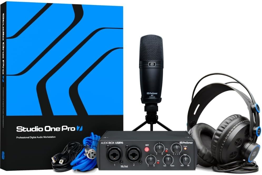 PreSonus AudioBox USB Recording Bundle