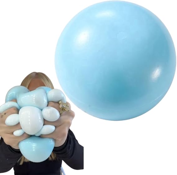 Squishy Dough Stress Ball, 8cm Squeeze Fidget Toy for Stress Relief