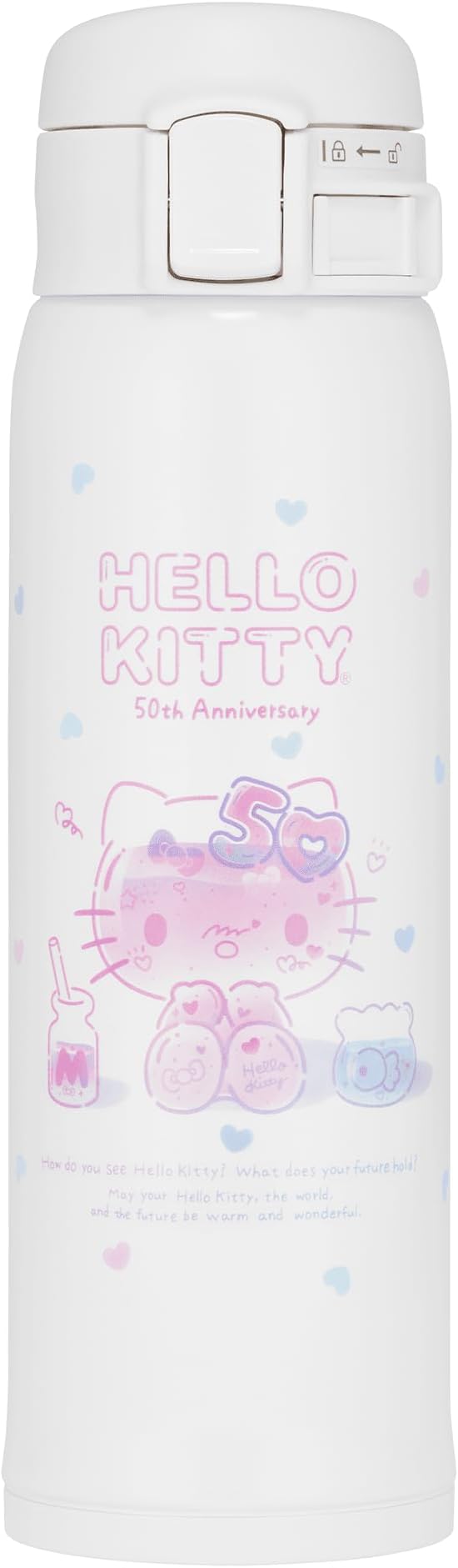 Zojirushi SM-SF48KT Stainless Steel Vacuum Insulated Mug, 16-Ounce, Hello Kitty 50th Anniversary