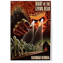 Lantern Press Savannah, Georgia, Night of the Living Dead, 8x12 Inch Art Print Wall Decor