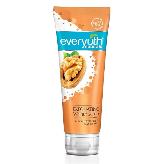 Everyuth Walnut Exfoliating Scrub Nano Multi-vita & Walnut Shell Particles (100g) by Everyuth