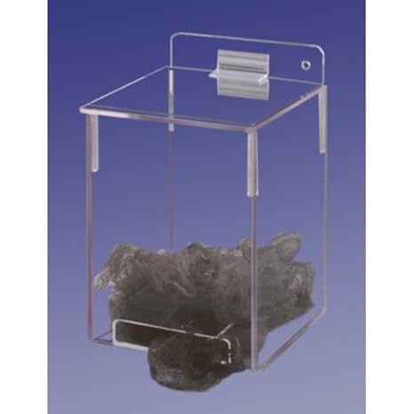 AK Ltd 269 PETG Hairnet Dispenser, 7" Height, 4-3/4" Width, 4-1/2" Length