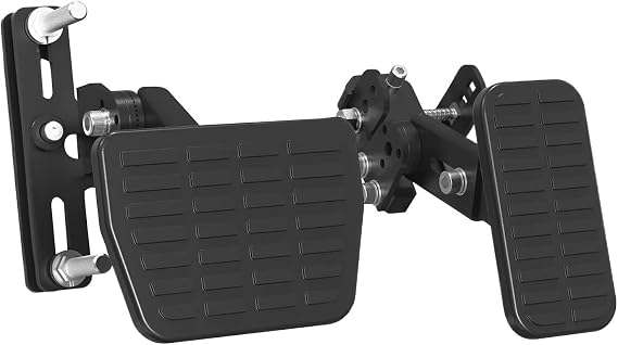 Pedal Extenders for Short People Adjustable Length Angle Auto Accelerator | Aluminum Alloy Accelerator Extender, Short Drivers Extension for Short Drivers People, Car, Kart, Ride