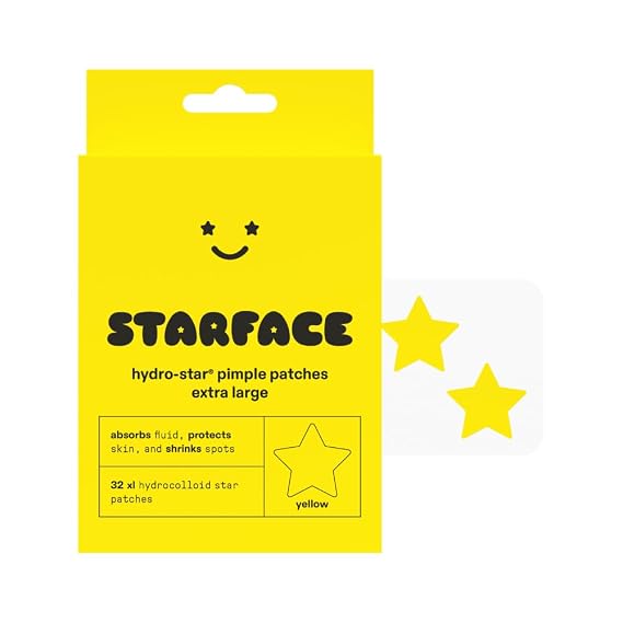 Starface Hydro-Star XL Hydrocolloid Pimple Patch, 32 ct