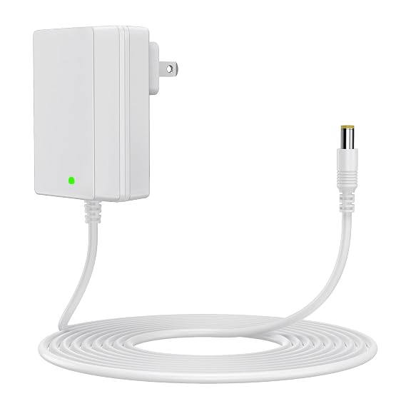 Baby Swing Power Cord,Baby Swing Electric Plug in for Fisher Price Swing/Ingenuity Swing/Graco Swing/Nova Baby Swing,2 Meters Power Adapter (5v-6ft-2m)