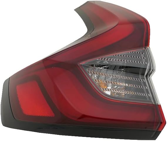 HEADLIGHTSDEPOT Left Driver Side LED Outer Tail Light Compatible With Honda CRV 2023-2026