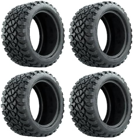 GTW Nomad 23 inch All Terrain Golf Cart Tire | 23x10-R14 Steel Belted Radial A/T Tire | 4-Ply | Universal Fitment for 14 inch Wheels | Set of 4