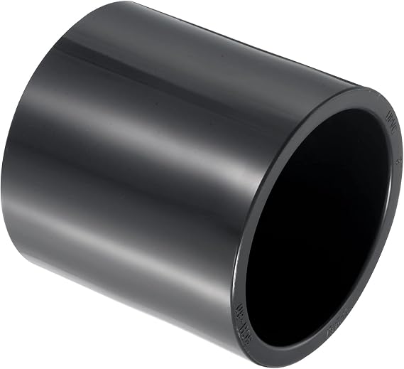 PATIKIL UPVC Pipe Fitting 3" Socket Schedule 80, Gray