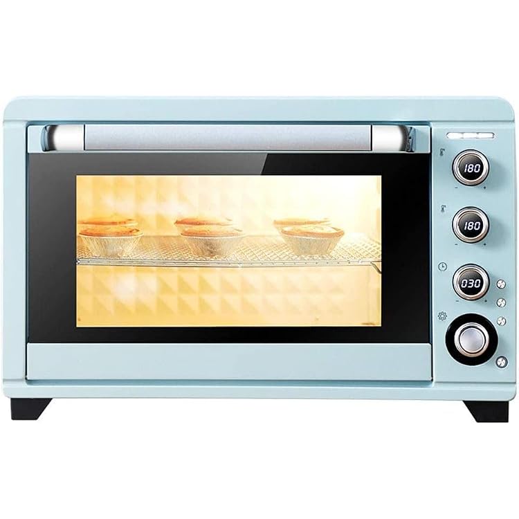 Oven mini Oven air Fryer Oven Mini Oven, 45L Super-Capacity Convection Oven Electric Oven, 4-Layer Grill Barbecue Oven Pizza Oven Happy Life Toaster Oven Air Fryer,