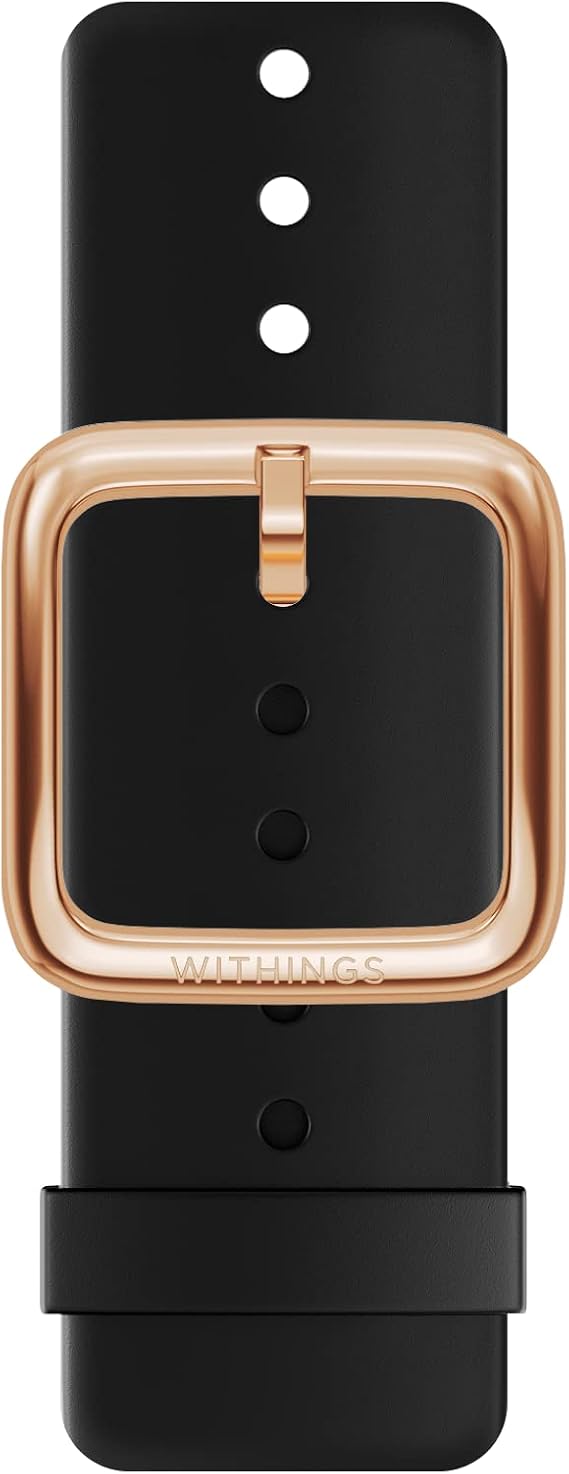 Withings Premium Sport Fluoroelastomer Wristband for ScanWatch, Steel HR, Steel HR Sport, Move ECG, Move and Steel [Amazon exclusive]