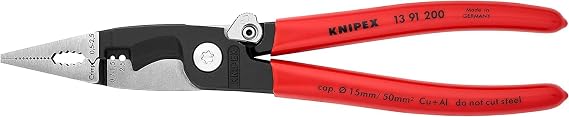 KNIPEX Pliers 200 mm, 13 91 200 SB