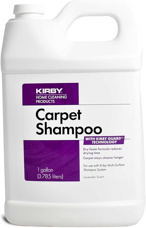 Kirby One Gallon (128 oz) Allergen Shampoo (Unscented)