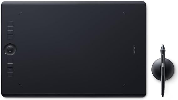 Wacom Pen Tablet, Pen Tab Wacom Intuos Pro L Size Pro Board Tablet Wacom Pro Pen 2 Included Compatible with Windows Mac PTH-860/K0