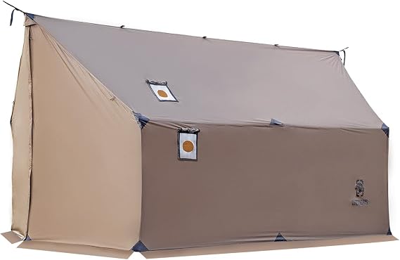 OneTigris TEGIMEN Hammock Hot Tent with Stove Jack - Spacious, Versatile Wall Design & Snow Skirt, 3000mm Waterproof, Zippered Storage Bag