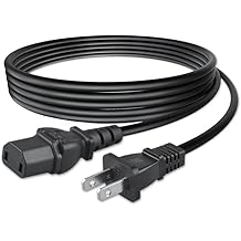 BestCH 2-Prong AC Power Cord Cable Lead Replacement for Martin Logan Model Dynamo 300 700W 1500X Subwoofer