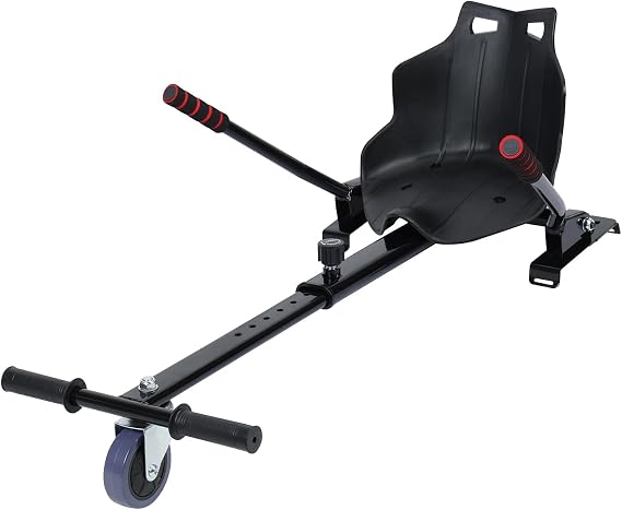 Hoverboard Seat Attachment Go Kart Attachment Fit for 6.5-10 Hoverboards Hover Cart for Kids & Adults Accessory for Self Balancing Scooter