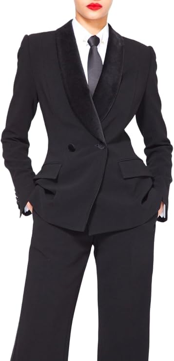 Velvet Shawl Collar Blazer