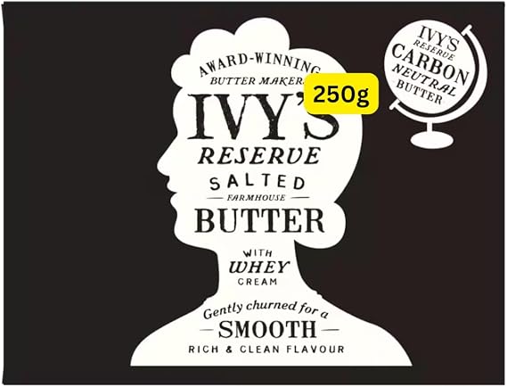Salted Farmhouse Butter 1x250G Ivys reserve (1x250g)
