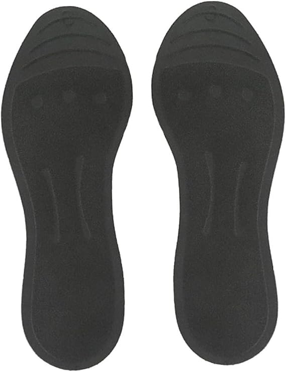 Liquid Massaging Orthotic Insoles for Flat Feet, Size XS, Black