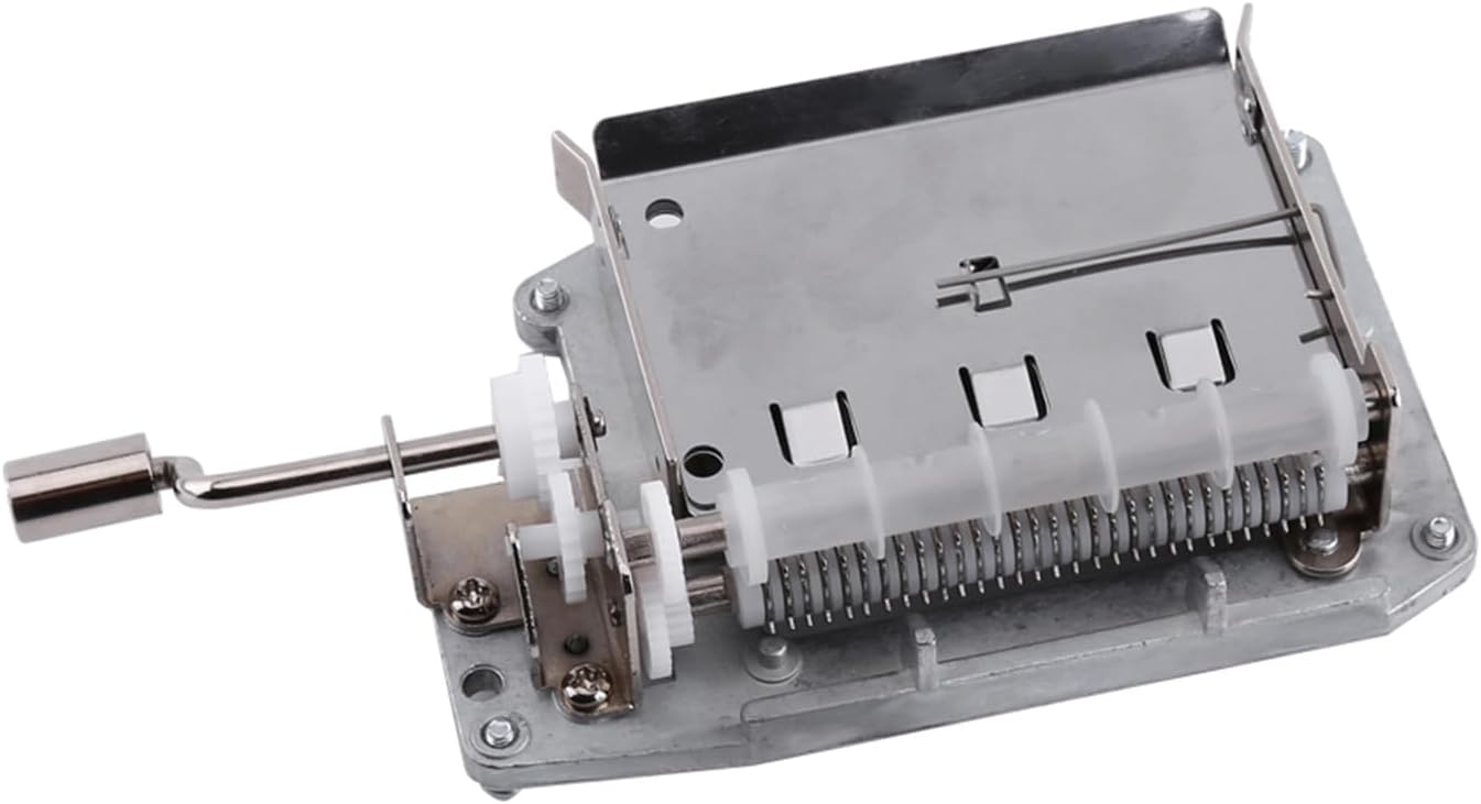 Music Box 30-Note Hand Crank Tape Movement Part DIY Your Songs - It is a Wonderful Music Gift Box for Ourselves,Children, Parents and Friends