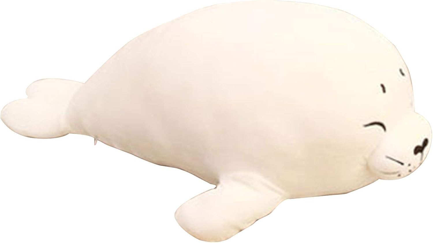 Renoble Seal Plush Toy, Plush Pillow Toy 40cm Cute Seal Plushie Soft Plush Pillow Toy, Super Soft Seal Plush Toy Stuffed Sea Animals Toys Plush Doll Plush Pillow