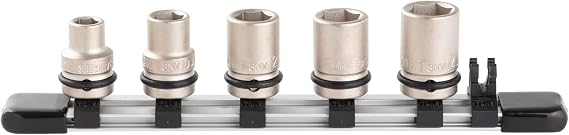 TONE Impact Socket Set 6-Point with Socket Holder HNV305S 3/8" Inch Drive 5-Piece
