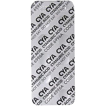 Lamotte- Cyanuric Acid Test Tablets Instrument Grade Strip of 10 Tabs