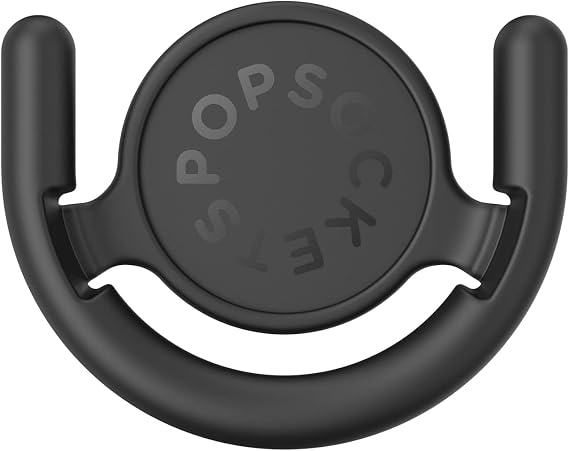 PopSockets Multi-Surface Phone Mount, Universal Phone Stand, Phone Holder Stand, Version 2 - Black