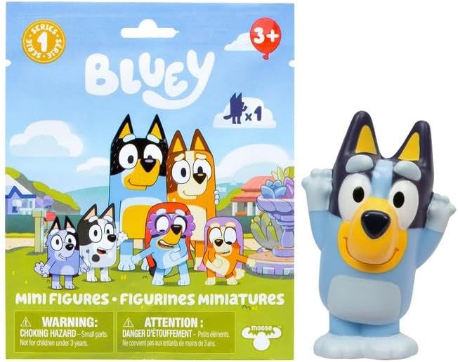 Bluey Mini 1 Inch Figure Mystery Pack (1 Figure)