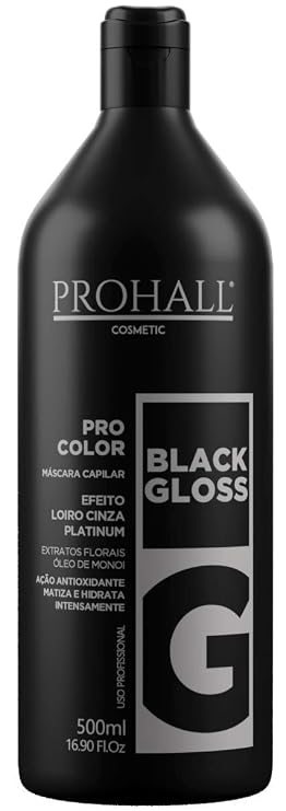 Prohall Cosmetic Platinum Blonde Toning Mask for Dry Damaged & Brassy Hair-Neutralize Yellowness & Promote Platinum Tone-16.9 Fl Oz