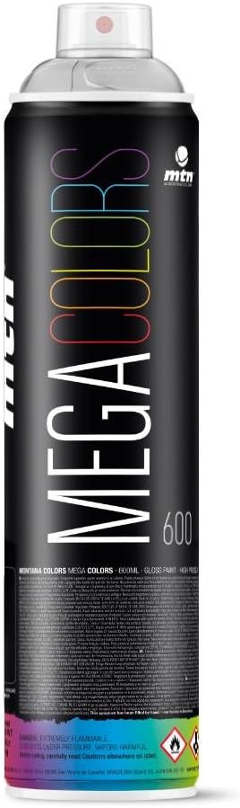MTN Mega Spray Paint - 600ml - Silver Chrome