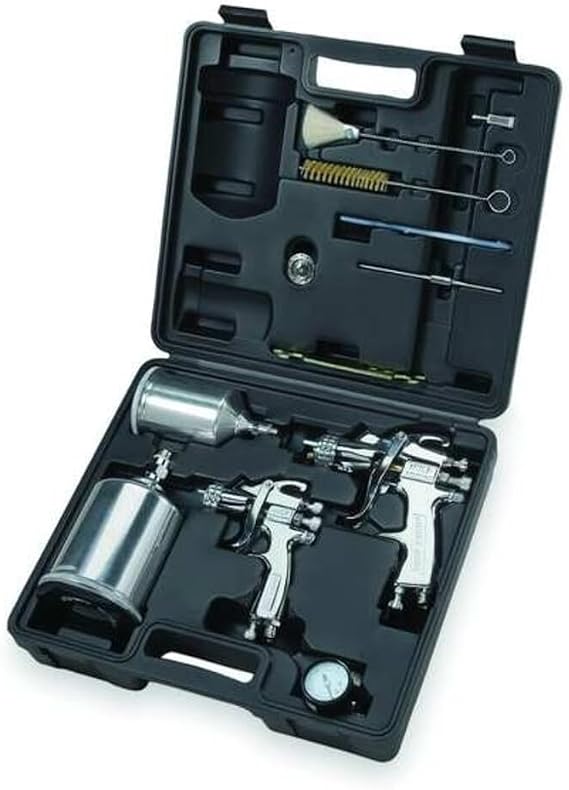 Binks HVLP Spray Gun Kit,Gravity 98-3170