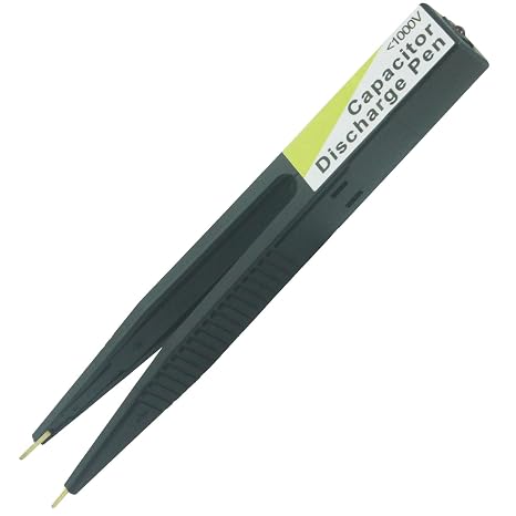 Capacitor Discharge Pen 1000V Repair Tool Discharger with LED Indicator Light