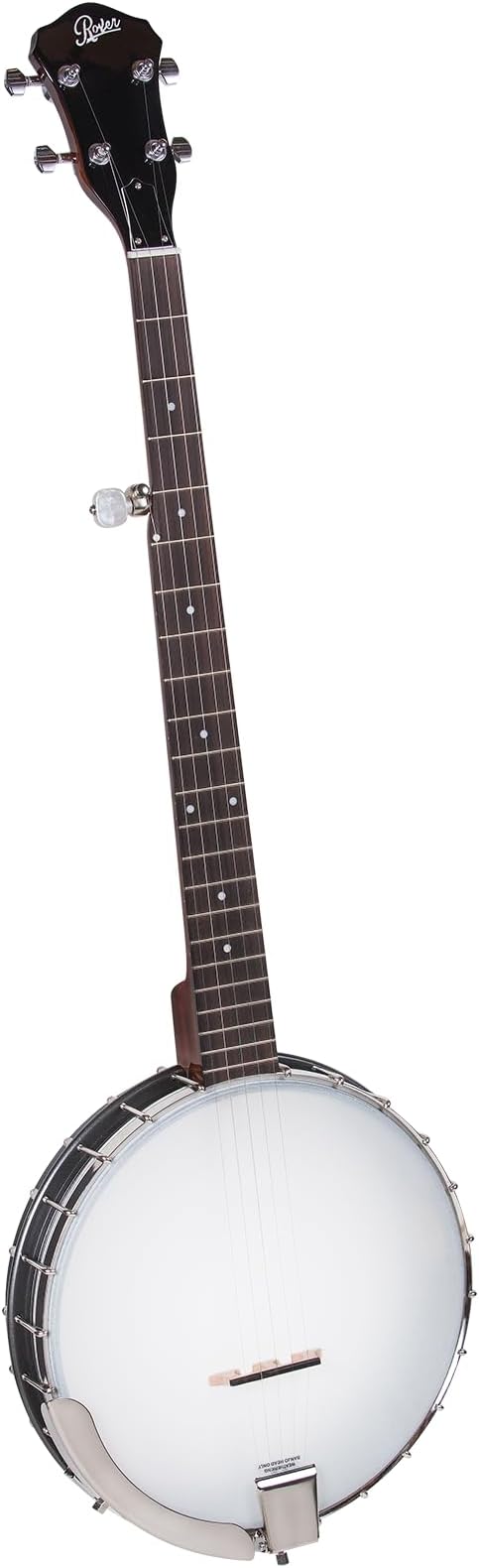 Rover RB-20 Open Back 5-String Banjo Lightweight Beginner Banjo with Durable Composite Rim & Classic Styling