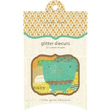 Crate Paper Little Sprout Glitter Die-Cuts, 72/Pkg