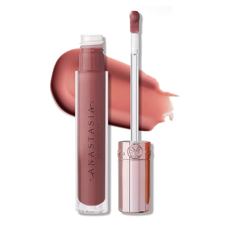 Anastasia Beverly Hills - Lip Gloss Luminous Universal Tinted | Mirror-Like High Shine, Full-Pigment Intensity, Precision Paddle Applicator, Versatile Multi-Finish Range, Luxe Vanilla.