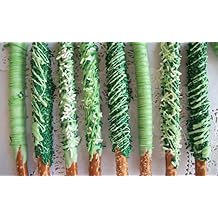 Chocolate Irish Cream infused Pretzel Rods 16 Pieces Made to order