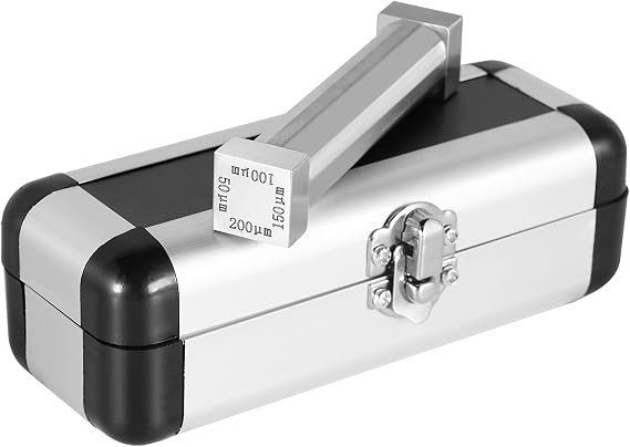 Four-Sided Wet Film Applicator Stainless Steel 80mm Width 50/100/150/200m