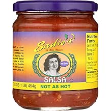 SADIES Not as Hot Salsa, 16 OZ