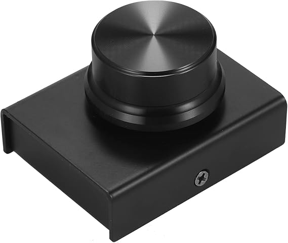 USB Volume Control Knob, USB Volume Control Knob One Key Mute Volume Controller for Computer Laptop Plug and Play PC Speaker Audio Adjuster Compatible with Win 10/8/ 7/ Vista/XP/Mac