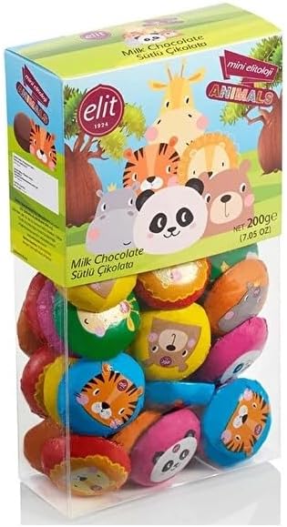 Elit Elitoloji Animals Sütlü Çikolata 200 g