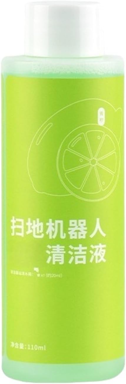 110ML Lime Flavor Floor Cleaning Solution, Compatible With ECOVACS Deebot OZMO U2/ 661/601/ 907 Smart/ T50 MAX PRO Omni/ X8 PRO OMNI/ X9 PRO Omni(110mlx1)