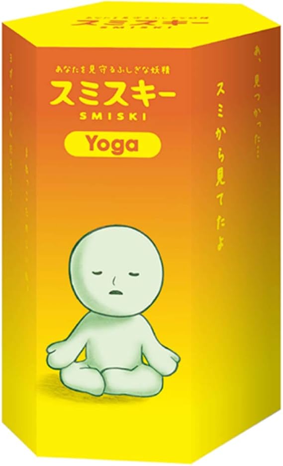 Smiski Dreams Glow in The Dark Figure, Yoga Series, Random Style, 1 Pack