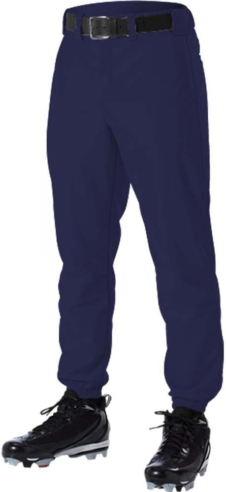 Blackout Tees Alleson 605PY Youth Baseball Uniform Boys Solid Pants A Navy L